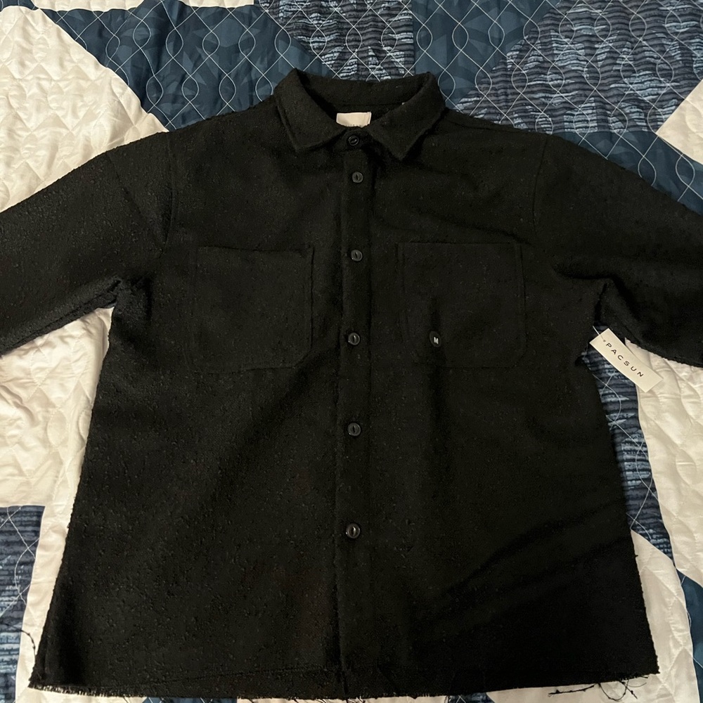 Brand new with tags Pacsun Black button up
